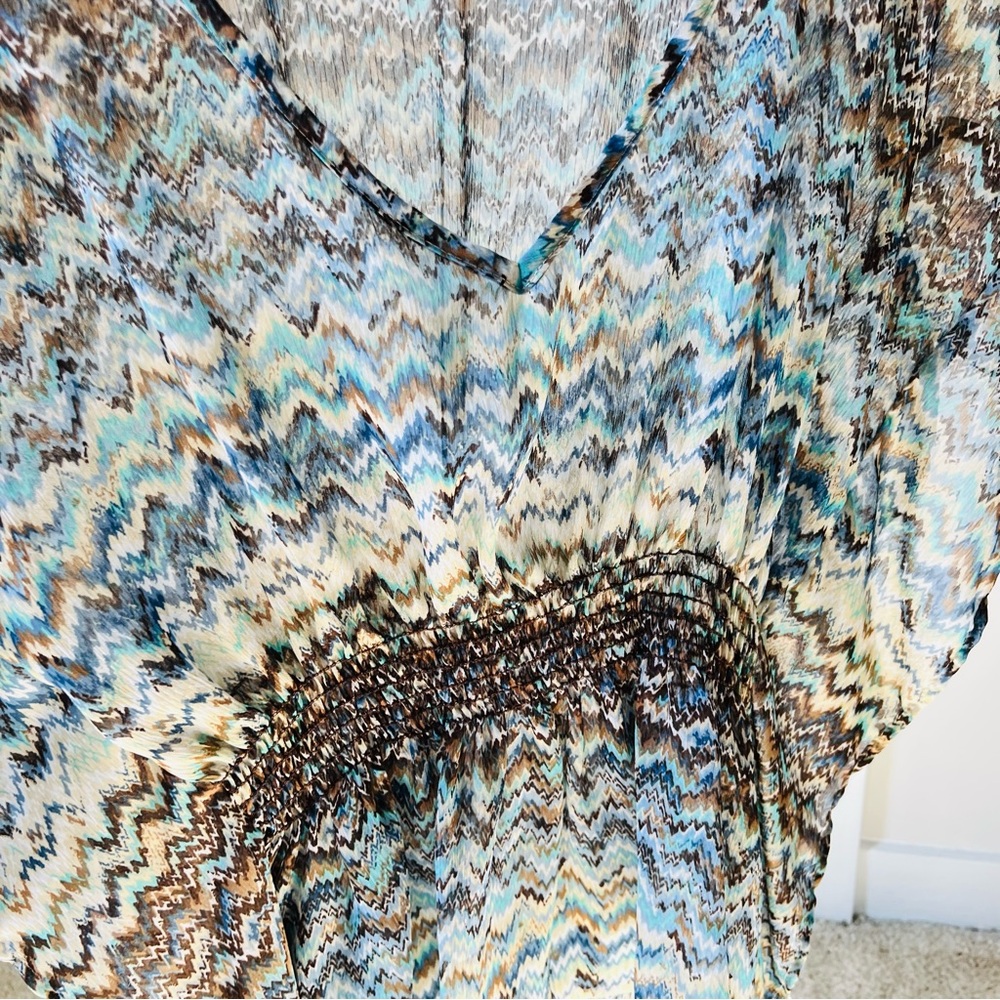 h.i.p. Chevron Patterned Blouse - Picture 8 of 10